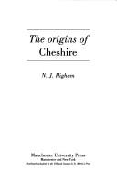 Cover for The origins of Cheshire