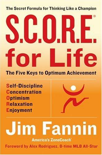 Cover for S.C.O.R.E. for life