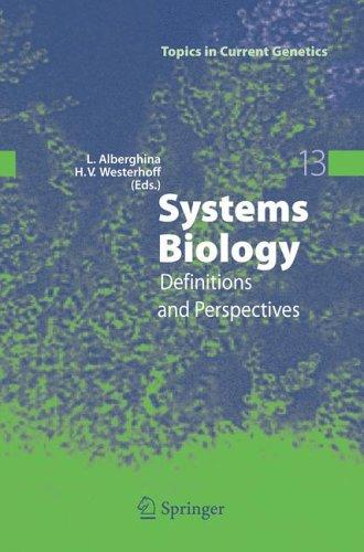 Cover for Systems Biology