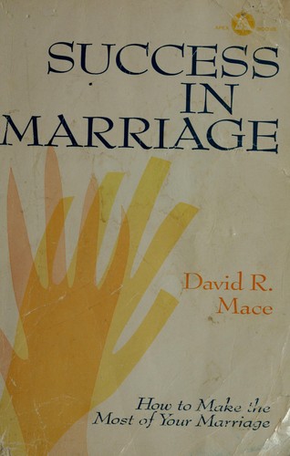 Cover for Success in marriage