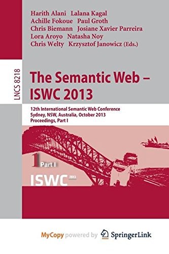 Cover for The Semantic Web - ISWC 2013