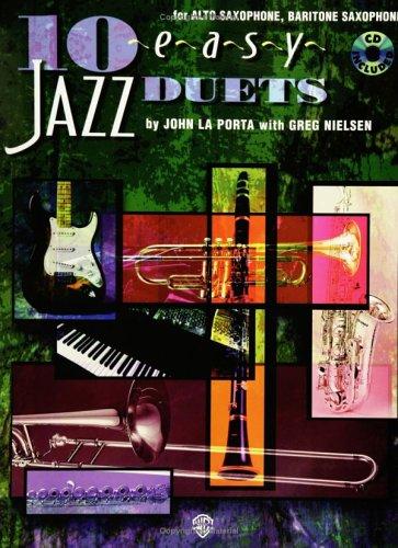 Cover for 10 Easy Jazz Duets, E-flat Edition