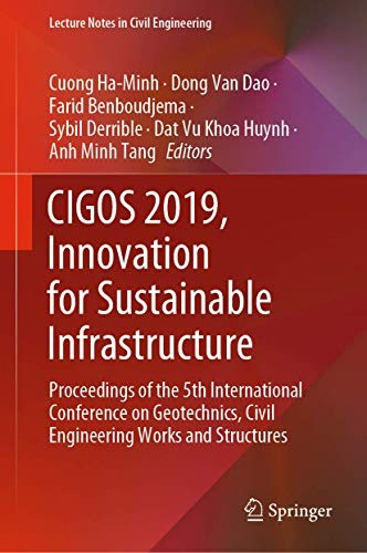 Cover for CIGOS 2019, Innovation for Sustainable Infrastructure