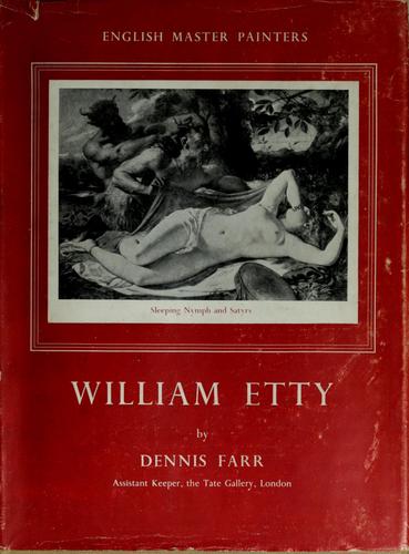 Cover for William Etty