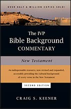 Cover for The IVP Bible Background Commentary: New Testament