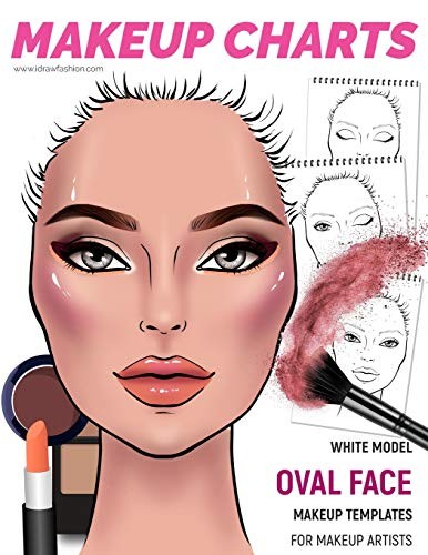 Cover for Makeup Charts -Makeup Templates for Makeup Artists
