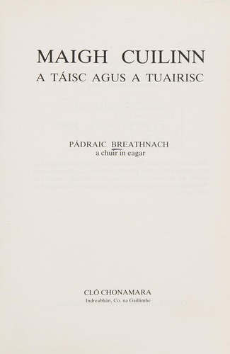 Cover for Maigh Cuilinn
