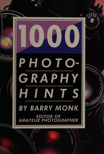 Cover for 1,000 photography hints