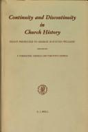 Cover for Continuity and discontinuity in church history