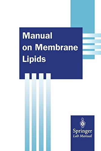 Cover for Manual on Membrane Lipids