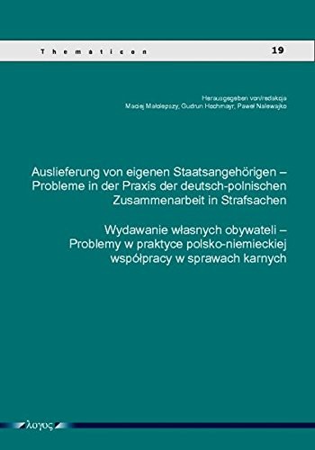 Cover for Auslieferung Von Eigenen Staatsangehorigen