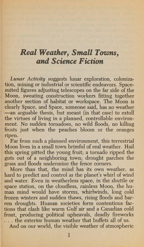 Cover for Lunar Activity