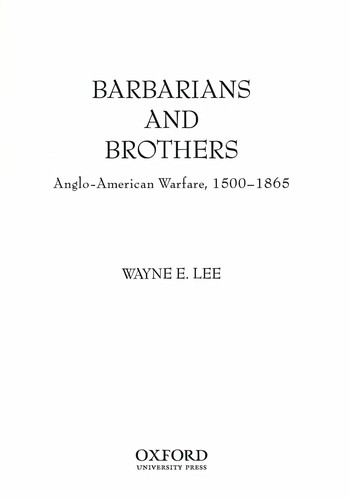 Cover for Barbarians and brothers