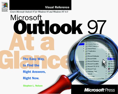 Cover for Microsoft Outlook 97 ata glance