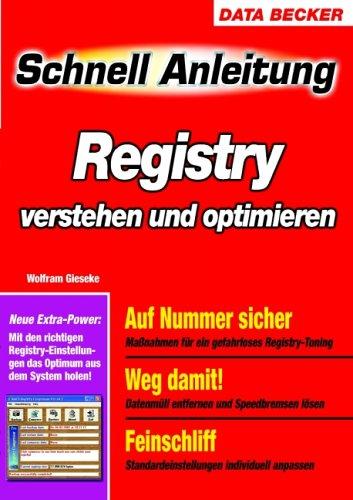 Cover for Registry verstehen und optimieren. Schnellanleitung. Blitzschnell zum Erfolg - komplett in Farbe.