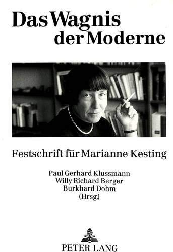 Cover for Das Wagnis der Moderne