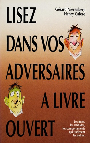 Cover for Lisez dans vos adversaires a livre ouvert