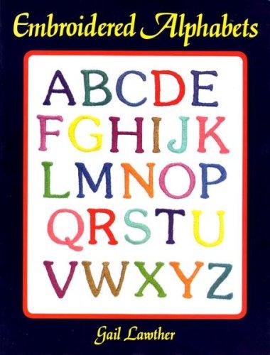 Cover for Embroidered Alphabets
