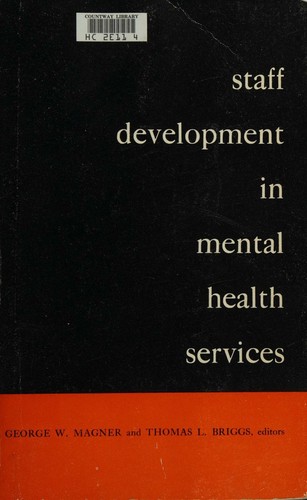 Cover for Staff development in mental health services.