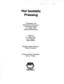 Cover for Hot Isostatic Pressing