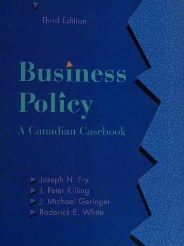 Cover for Business policy