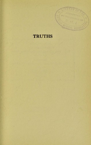 Cover for Truths