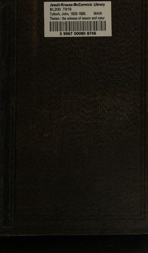 Cover for Theism