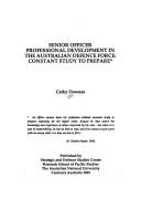 Cover for Senior officer professional development in the Australian Defence Force