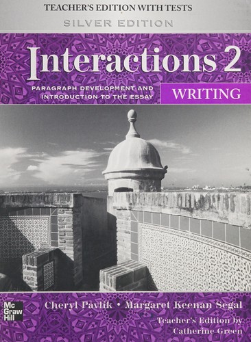 Cover for Interactions 2 writing teachers manual