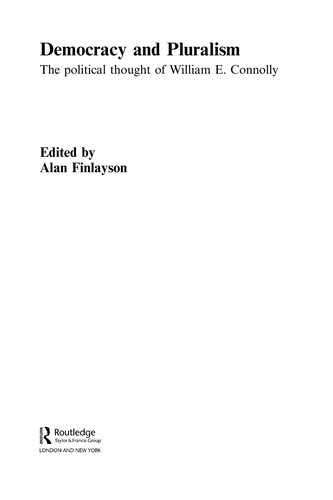 Cover for Democracy and pluralism