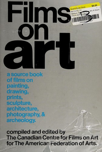 Cover for Films on art