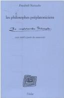 Cover for Les philosophes préplatoniciens