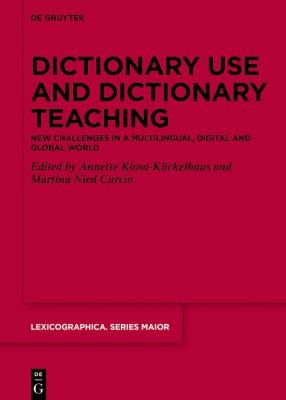 Cover for Dictionary Use and Dictionary Teaching