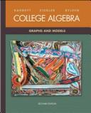 Cover for College Algebra