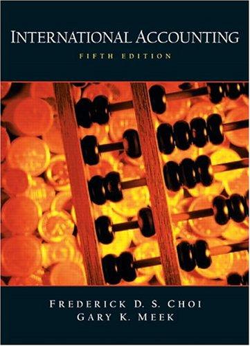 Cover for International Accounting (5th Edition)