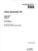 Cover for Vision geometry XIII