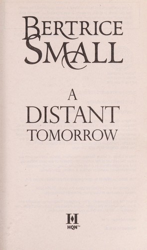 Cover for A distant tomorrow