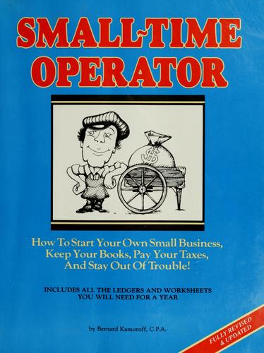 Cover for Small time operator