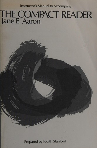 Cover for Instructor's manual to accompany The compact reader