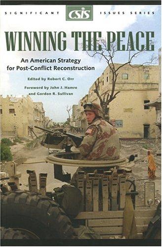 Cover for Winning the peace