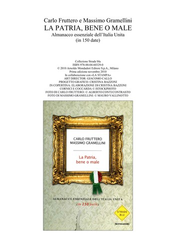 Cover for La patria, bene o male