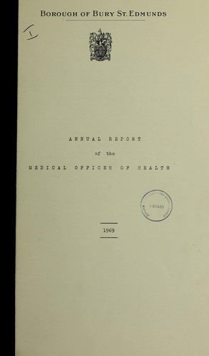 Cover for [Report 1969]