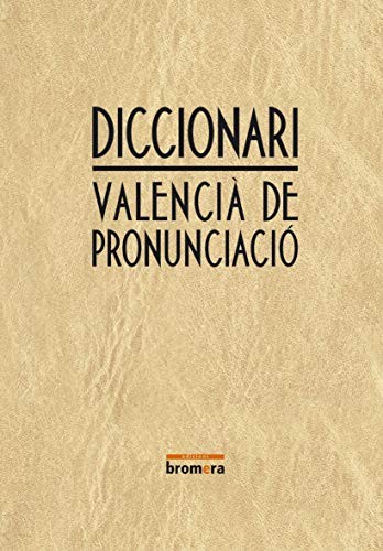Cover for Diccionari de pronunciació