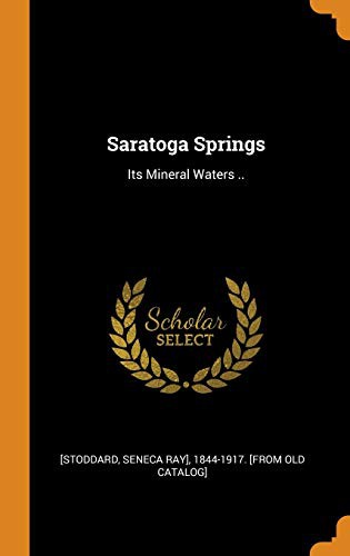 Cover for Saratoga Springs