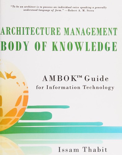 Cover for Architecture management body of knowledge