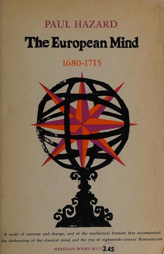 Cover for The European mind, 1680-1715