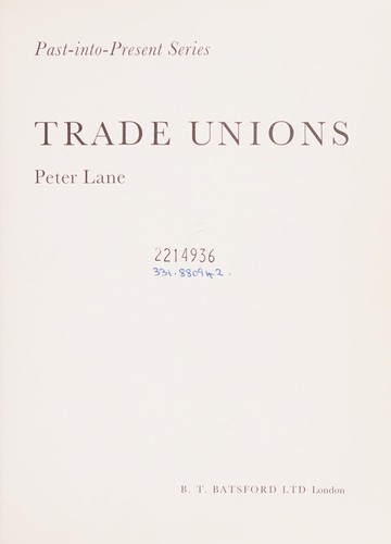 Cover for Trade unions.