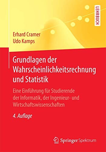 Cover for Grundlagen der Wahrscheinlichkeitsrechnung und Statistik