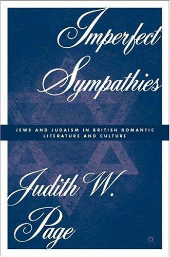 Cover for Imperfect sympathies
