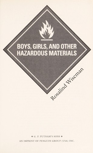 Cover for Boys, girls, and other hazardous materials